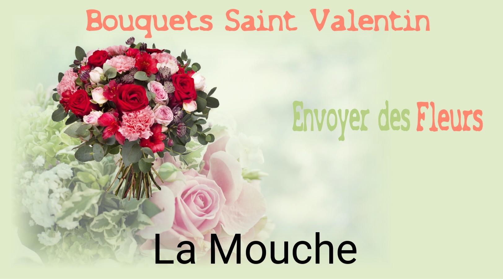 Roses de Saint-Valentin livrées à La Mouche